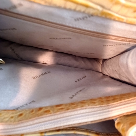 Brahmin VINTAGE VITTORIA ROSE Satchel - Picture 9 of 11